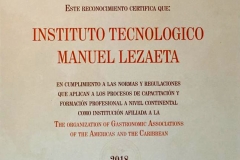 afiliada a asociacion de gastronomicos de america latina y el caribe